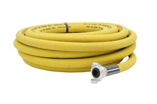 Abbott Air Hose Towbehind 3/4x100' 250psi YELL